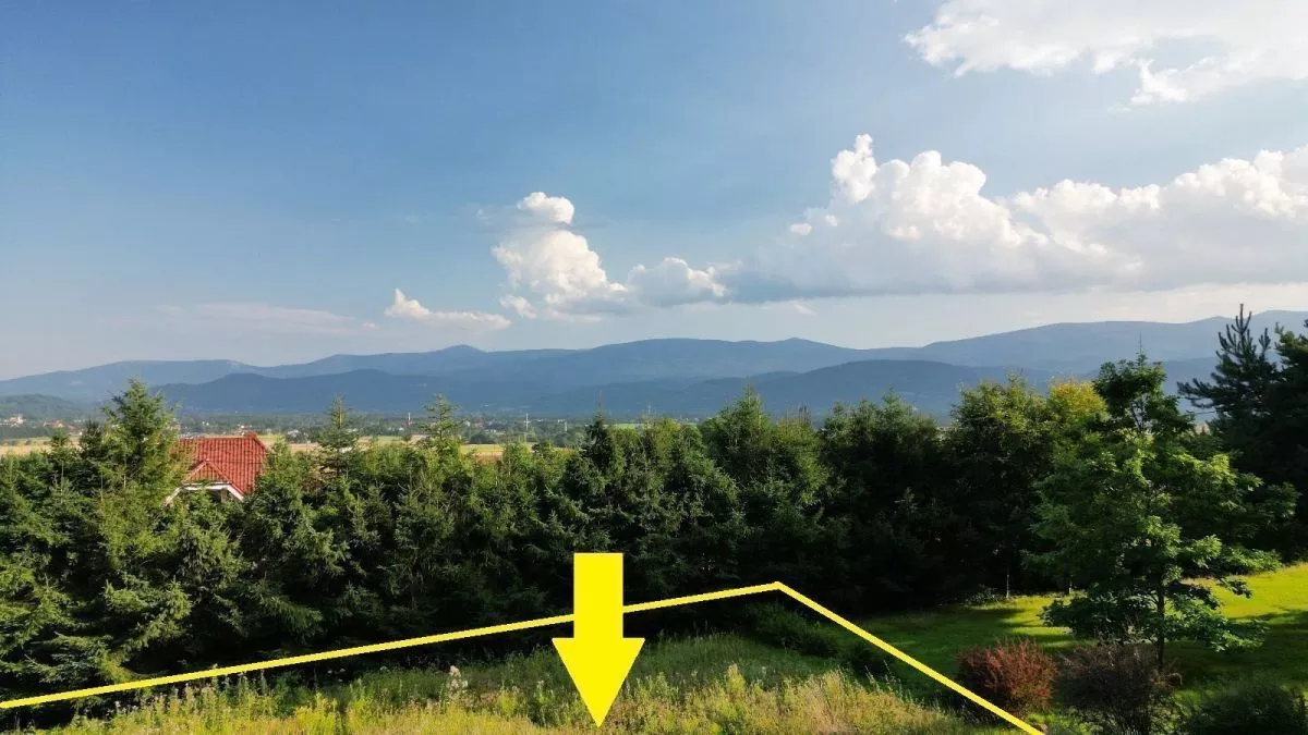 Wojcieszyce Widok na Karkonosze /Trasa Szklarska Poręba sprzedaż 2300m2