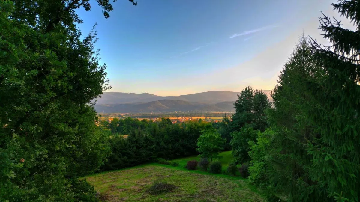 Wojcieszyce Widok na Karkonosze /Trasa Szklarska Poręba sprzedaż 2300m2 - 2