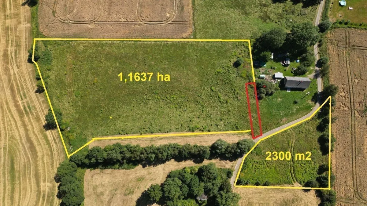 Stara Kamienica Pogórze Izerskie - Działka Siedliskowa+Rola 1,4ha sprzedaż 13937m2 - 2