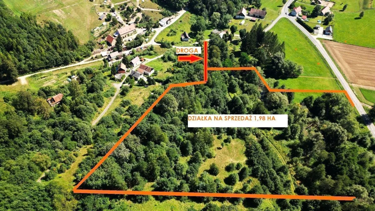 Łupki Teren o Bogatych Walorach Przyrodniczych sprzedaż 19800m2 - 1