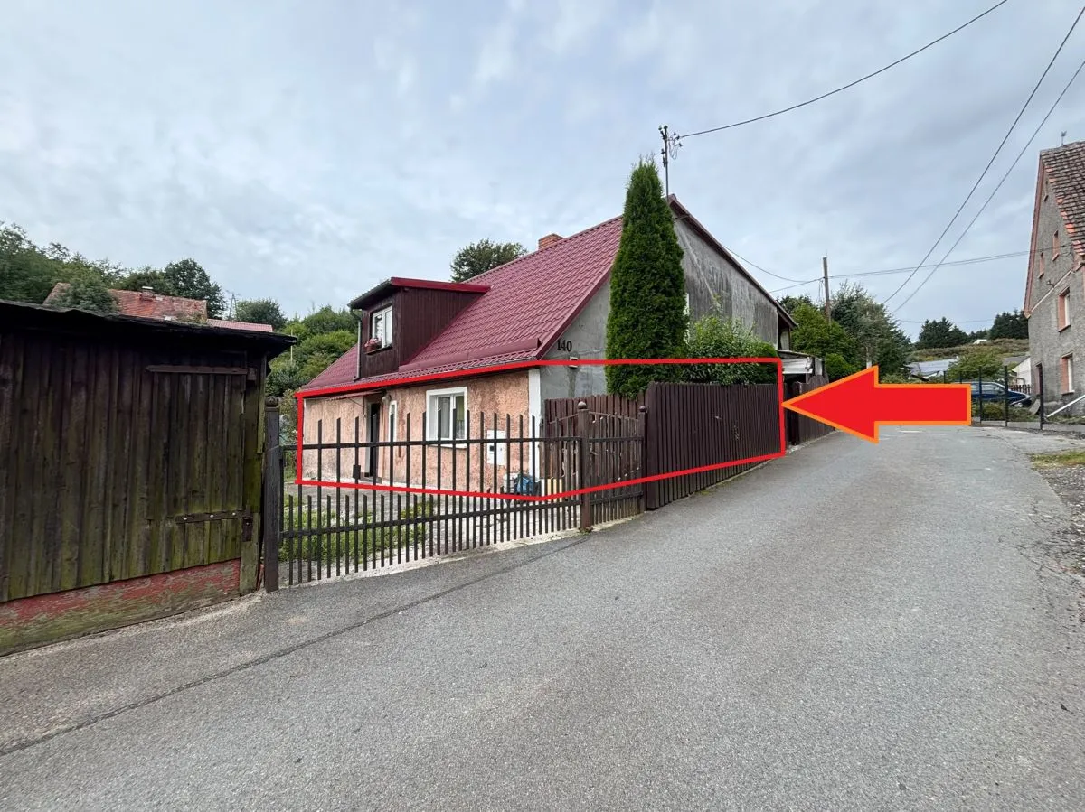 Wojcieszyce 1/2 domu - udział 50% sprzedaż 100m2 - 2
